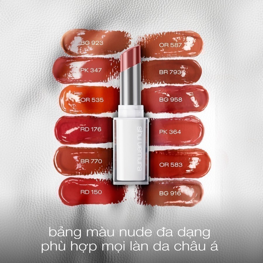 son dưỡng môi có màu dạng thỏi shu uemura kinu care nudes