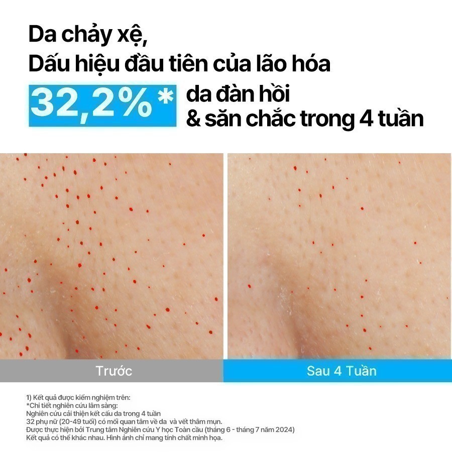 (Quà tặng không bán) Serum Retinol PDRN tế bào gốc trà xanh cho da căng bóng, đàn hồi 5ml