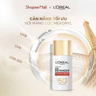 Bộ serum Glycolic Bright 8% [Melasyl + Glycolic + Niacinamide] L’Oréal Paris 30ml & Sữa Chống Nắng Phổ Rộng 50ml