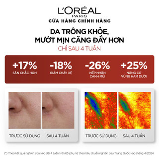 Kem dưỡng giúp làm mờ nếp nhăn và săn chắc da L'Oreal Paris Revitalift Facial Cream 50ml