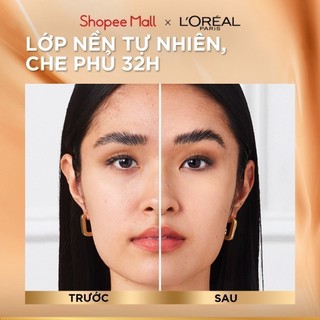 Kem nền che phủ bất bại 32H, tự nhiên như da thật L’Oréal Paris Infaillible 32H Foundation Vitamin C SPF 25 30Ml