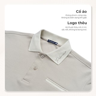 Áo polo nam cao cấp KANE, BST Summer Manor, Vải cá sấu Cotton Interlock sang trọng - POLOMANOR
