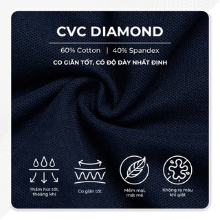 Áo polo nam cao cấp MAVEN, BST Summer Manor, chất liệu mới CVC Diamond, sang trọng - POLOMANOR