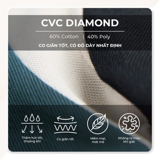 [MÀU MỚI T5] Áo polo nam cao cấp ZYBER, chất liệu mới CVC Diamond, thanh lịch sang trọng - POLOMANOR
