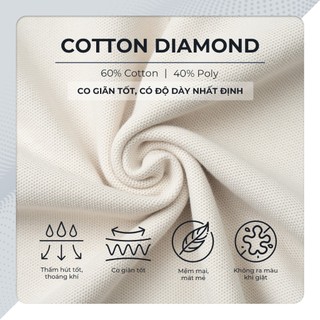 [DEAL SIZE XXL] Áo polo nam cao cấp FENNIK, BST 2025, chất liệu mới CVC Diamond, thanh lịch sang trọng - POLOMANOR