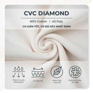 [DEAL SIZE XXL] Áo polo nam cao cấp WIND, chất liệu mới CVC Diamond, thanh lịch sang trọng - POLOMANOR