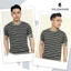 Áo thun nam cổ tròn cao cấp HORIZ, BST FALL WINTER, vải dệt kim, sang trọng POLOMANOR