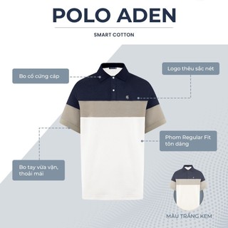 Áo polo nam ADEN vải cá sấu cotton interlock xuất xịn, nam tính, thanh lịch, sang trọng - POLOMANOR