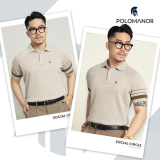 Áo polo nam THOMAS vải cá sấu cotton interlock xuất xịn, nam tính thanh lịch sang trọng - POLOMANOR
