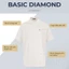 Áo polo nam cao cấp BASIC DIAMOND, POLO QUỐC DÂN vải CVC Diamond, sang trọng - POLOMANOR