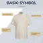Áo polo nam BASIC SYMBOL, POLO QUỐC DÂN vải cá sấu cotton interlock - POLOMANOR