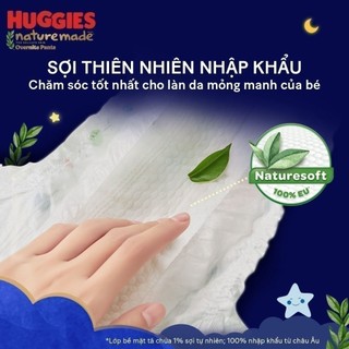 Tã quần Huggies Naturemade ban đêm M58/L44/XL38/XXL26