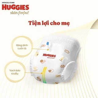 [Live Độc Quyền] Combo 2 gói Tã quần Huggies Skin Perfect Mega và Super Jumbo size M/L/XL/XXL 2 vùng thấm