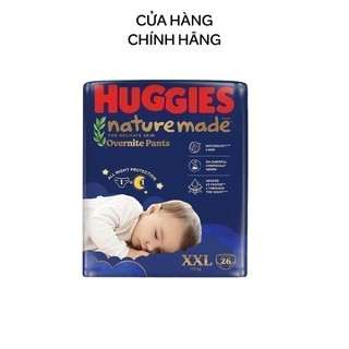 [Gift] Tã quần Huggies Naturemade ban đêm XXL 26