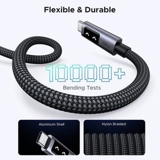 Cáp sạc USB-C sang USB-C Ugreen Uno 100W  | Dài từ 0.5M-2M | Tốc độ truyền 480Mbps | Bảo hành 18 tháng 1 đổi 1 | 45612