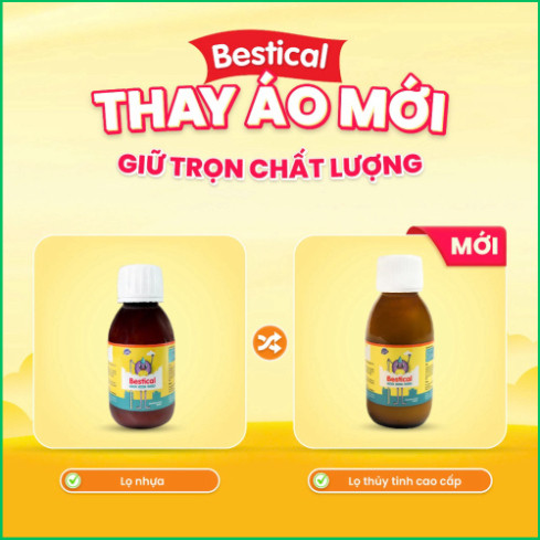 Canxi sinh học Bestical - Bổ sung bộ 3 Canxi, Vitamin D3, K2 giúp xương chắc khỏe