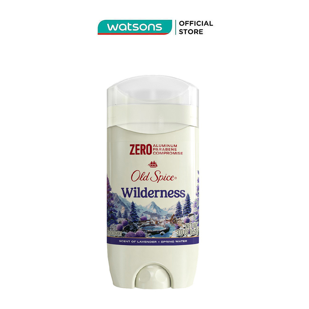 Sáp Khử Mùi Old Spice Wilderness With Lavender Deodorant 85g