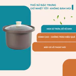 Nồi Nấu Chậm Cơ BENNIX BN-68KC 3L Men Sứ Cao Cấp  Slow Cooker Hầm Cháo Ninh Xương Chưng Yến Bảo Hành Chính Hãng 24 Tháng — ảnh 2