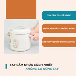 Nồi Nấu Chậm Cơ BENNIX BN-68KC 3L Men Sứ Cao Cấp  Slow Cooker Hầm Cháo Ninh Xương Chưng Yến Bảo Hành Chính Hãng 24 Tháng — ảnh 6