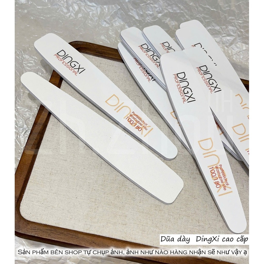 Dũa Dingxi 100/180 , dũa móng cao cấp, dũa móng dingxi cao cấp