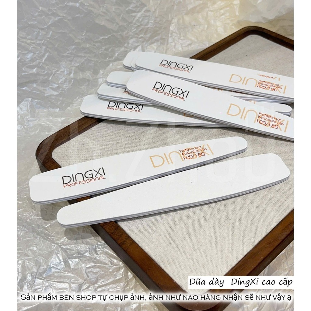 Dũa Dingxi 100/180 , dũa móng cao cấp, dũa móng dingxi cao cấp