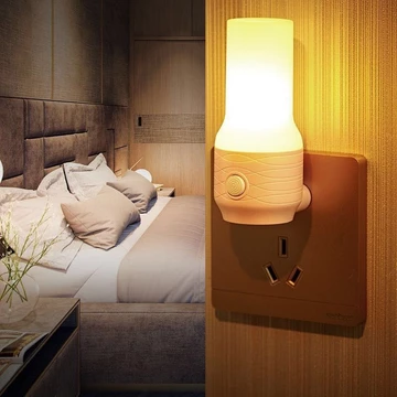 Đèn Ngủ LED Đèn tiết kiệm năng lượng cắm điện, đèn bảo vệ mắt, đèn ngủ, đèn cho bé ăn, đèn ngủ cạnh giường, đèn điều chỉ