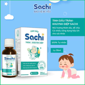 Tinh Dầu Tràm Khuynh Diệp Sachi Giúp Làm Ấm Cơ Thể, Đuổi Muỗi, Làm Dịu Các Vết Côn Trùng Cắn 30ml
