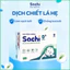 Combo 2 Gạc răng miệng Sachi O+ Dịch Chiết Lá Hẹ Rơ Lưỡi An Toàn Cho Bé Từ 0 Tháng Tuổi Hộp 20 gói