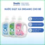 Combo 2 Chai Nước Giặt Xả Cho Bé Sachi Organic Hương Thơm Dịu Nhẹ, Giúp Giữ Vải Bền Màu, An Toàn Cho Bé