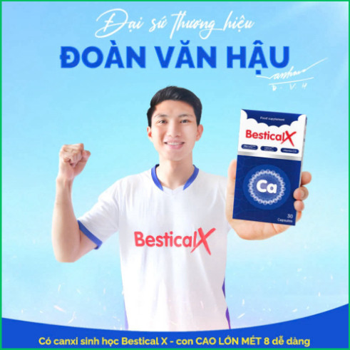 Canxi Bestical X hỗ trợ phát triển chiều cao cho bé từ 8 tuổi, xương chắc khỏe hộp 30 viên
