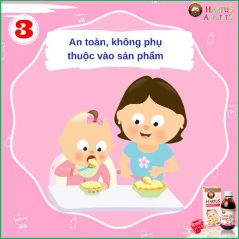 Siro Hartus Appetite 150ml - Hỗ trợ tiêu hóa, giúp con ăn ngon, tăng cân cho trẻ