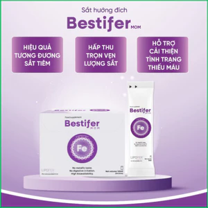 Sắt hướng đích Bestifer - Hỗ trợ cải thiện tình trạng thiếu máu, thiếu sắt ở phụ nữ mang thai và cho con bú
