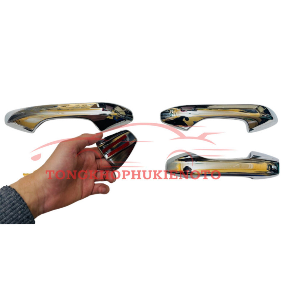 Ốp tay nắm, hõm cửa xe Hyundai Stargazer đời 2022- Nay Mẫu mạ crom cao cấp