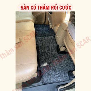 Thảm Khuôn Đúc Tràn Viền Sàn NHỰA 5D-5CAR Xe Hyundai Santafe 2019- 2024, 2025 chuẩn form , nhựa TPE