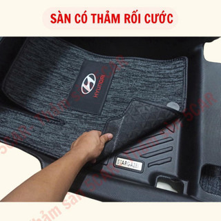 Thảm Khuôn Đúc Tràn Viền Xe Hyundai Stargazer 2022 2023 2024 2025 Sàn NHỰA 5D-5CAR chuẩn form nhựa TPE