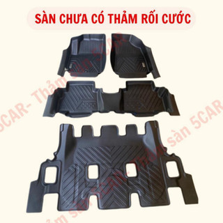 Thảm Khuôn Đúc Tràn Viền Xe Hyundai Stargazer 2022 2023 2024 2025 Sàn NHỰA 5D-5CAR chuẩn form nhựa TPE