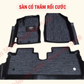 Thảm Khuôn Đúc Tràn Viền Xe Toyota Vios 2019-2025 Sàn NHỰA 5D-5CAR chuẩn form , Chất liệu nhựa TPE