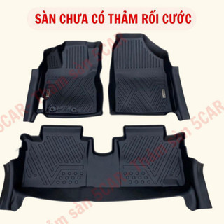 Thảm Khuôn Đúc Tràn Viền Xe Toyota Vios 2019-2025 Sàn NHỰA 5D-5CAR chuẩn form , Chất liệu nhựa TPE