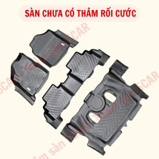 Thảm Khuôn Đúc Tràn Viền Sàn NHỰA 5D-5CAR Xe Toyota Veloz/Avanza 2021+ chuẩn form, nhựa TPE