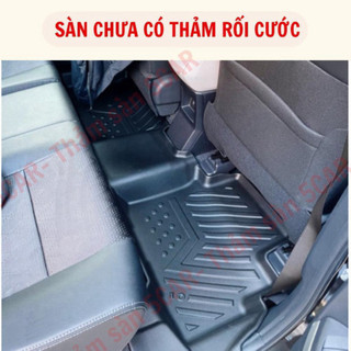 Thảm Khuôn Đúc Tràn Viền Sàn NHỰA 5D-5CAR Xe Toyota Veloz/Avanza 2021+ chuẩn form, nhựa TPE