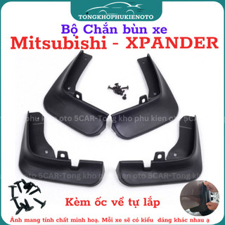 Bộ 4 Chắn Bùn Cho Xe Mitsubishi Xpander 2018 - Hiện nay chất liệu nhựa dẻo đàn hồi, Kèm ốc vít- KO dùng cho bản Cross