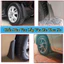 Bộ 4 Chắn Bùn Cho Xe Toyota Fortuner đời 2006 đến 2025 chất liệu nhựa dẻo đàn hồi, Kèm ốc vít- Tự lắp đặt dễ dàng