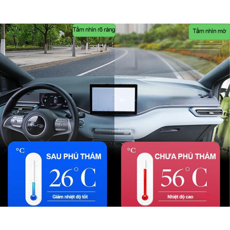 Thảm taplo Chevrolet Colorado (2016 - 2024) chống nóng hiệu quả, chống chói, thẩm mỹ đẹp, vừa form xe, dễ dàng lắp đặt