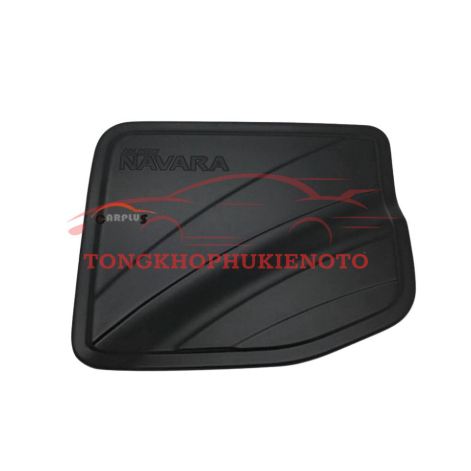 Ốp nắp bình xăng Nissan Navara 2015- 2025 Hàng nhựa ABS cao cấp