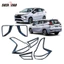 Ốp Trang Trí Ngoại Thất xe Mitsu Xpander Màu Đen - 17 chi tiết