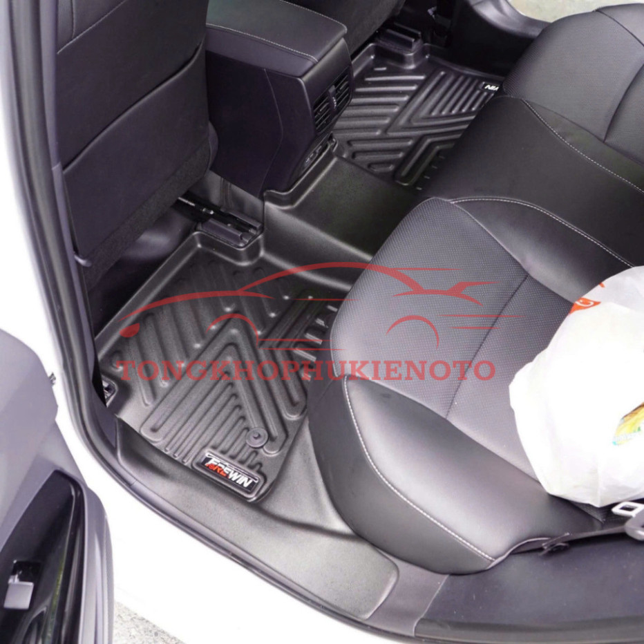 Thảm lót sàn NHỰA đúc TPE 5D xe Toyota Corolla Altis 2014-2021, 2022-2025, Mẫu Tràn viền bậc cửa - MẪU BẬC DÀI