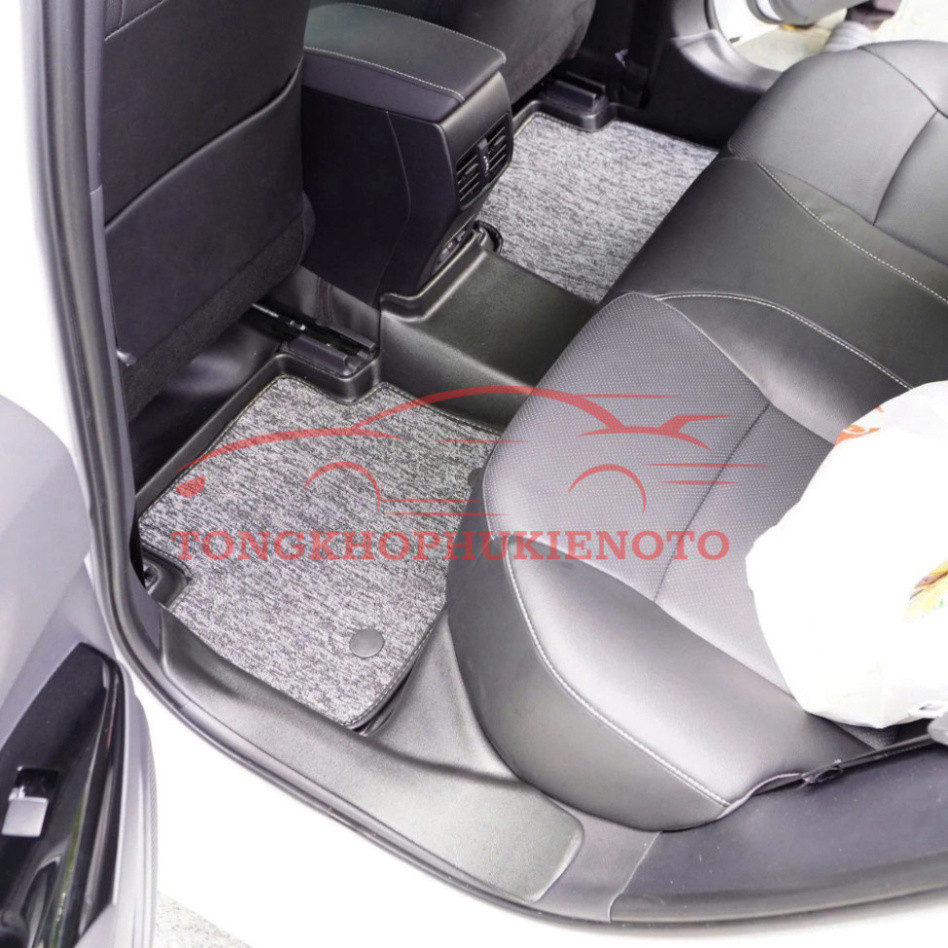 Thảm lót sàn NHỰA đúc TPE 5D xe Toyota Corolla Altis 2014-2021, 2022-2025, Mẫu Tràn viền bậc cửa - MẪU BẬC DÀI