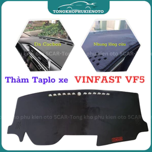 Thảm taplo Vinfast VF5/ Herio Green chống nóng hiệu quả, chống chói, thẩm mỹ đẹp, vừa form xe, dễ dàng lắp đặt