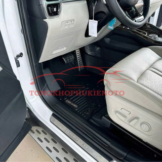 Thảm lót sàn NHỰA đúc TPE 5D xe Chevrolet Trailblazer, Mẫu Tràn viền bậc cửa - MẪU BẬC DÀI