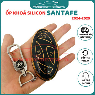 Ốp Chìa Khóa Hyundai Santafe 2025+ All New, Tucson New 2025 - Bọc Khóa Ô Tô Santa Fe TPU Cao Cấp